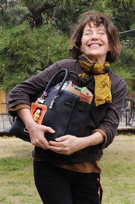 jane birkin purses|jane birkin carrying a bag.